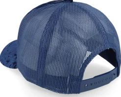 Spartan King Velvet Navy A-Frame Trucker - Calza Pennello