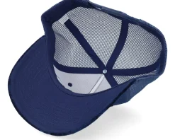 Spartan King Velvet Navy A-Frame Trucker - Calza Pennello