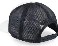 Spartan King Velvet White/Black A-Frame Trucker - Calza Pennello