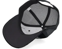 Speed Boat Racing Velvet Black A-Frame Trucker - Calza Pennello