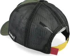 Speedy Gonzales Black/Dark Green/Black A-Frame Trucker - Capslab