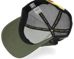 Speedy Gonzales Black/Dark Green/Black A-Frame Trucker - Capslab
