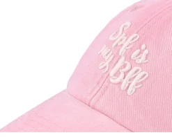 Spf Is My Bff Washed Pink Dad Cap - Abducted
