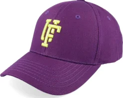 Spinback Low Crown Baseball Purple/Yellow Adjustable - Upfront