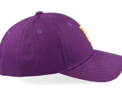 Spinback Low Crown Baseball Purple/Yellow Adjustable - Upfront