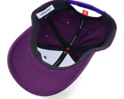 Spinback Low Crown Baseball Purple/Yellow Adjustable - Upfront