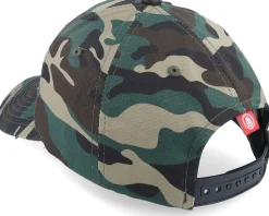 Spinback Low Crown Baseball Camo/Off White Adjustable - Upfront