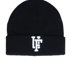 Spinback Recycled Youth Beanie Black/White - Upfront