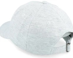 Spinback Shoal Hard Baseball Cap Light Grey Melange Adjustable - Upfront
