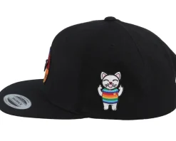 Spinner Wheel Black Snapback - Iconic