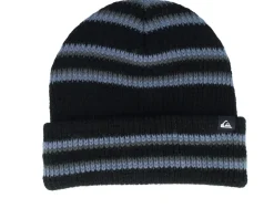 Split Beanie True Black Cuff - Quiksilver