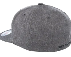 Splitz Heather Charcoal Fitted - Vans