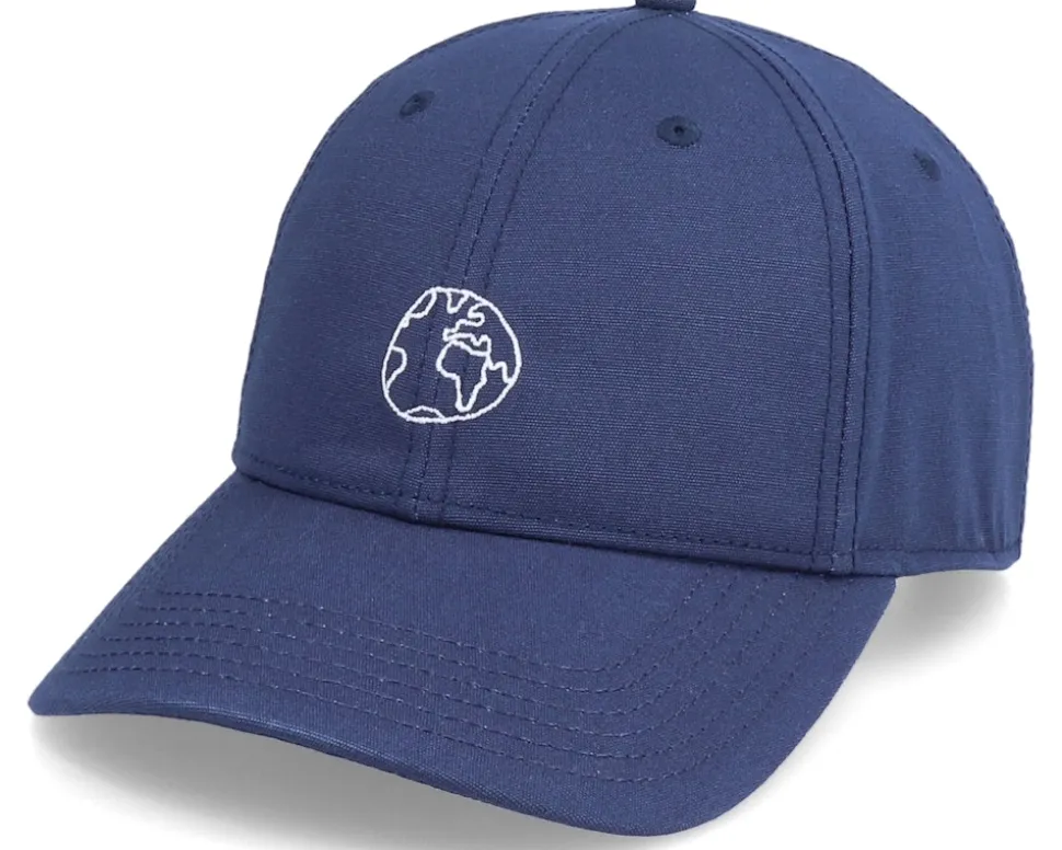 Sport Cap Globe Navy Adjustable - Dedicated