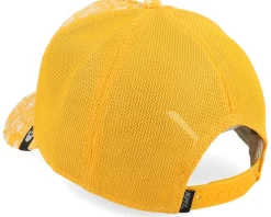 Spray Paint Arch Paisley Yellow A-Frame Trucker - Goorin Bros.