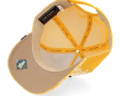 Spray Paint Arch Paisley Yellow A-Frame Trucker - Goorin Bros.