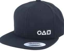 Squid Guard Icons Patch Left Black Snapback - Scenes