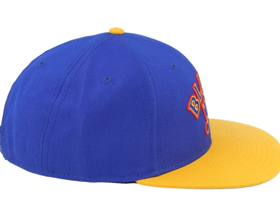 St. Louis Blues Archive 400 Royal/Gold Snapback - American Needle