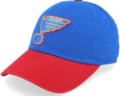 St. Louis Blues Blue Line Royal/Red Dad Cap - American Needle