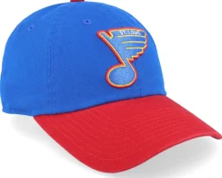 St. Louis Blues Blue Line Royal/Red Dad Cap - American Needle