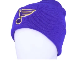 St. Louis Blues Knit NHL Royal Cuff - American Needle