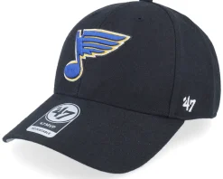 St. Louis Blues Mvp Black/Royal Adjustable - 47 Brand