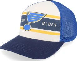 St. Louis Blues Sinclair Navy/Ivory Trucker - American Needle