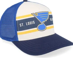 St. Louis Blues Sinclair Navy/Ivory Trucker - American Needle