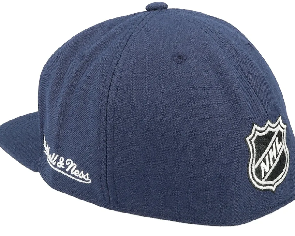 St. Louis Blues Vintage Blue Fitted - Mitchell & Ness