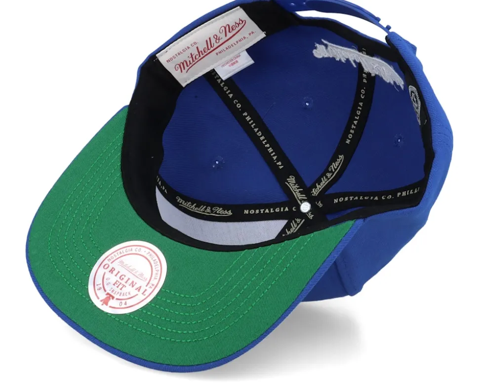 St. Louis Blues Vintage Hat Trick Blue Snapback - Mitchell & Ness