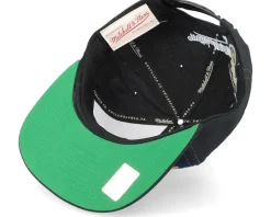 St. Louis Blues Vintage Paintbrush Black Snapback - Mitchell & Ness