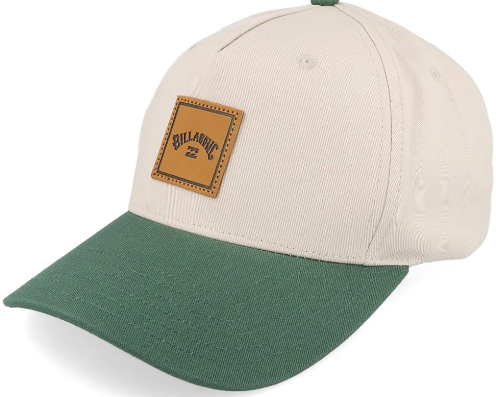 Stacked Oyster/Green A-Frame Adjustable - Billabong