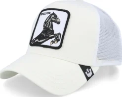 Stallion White/White Trucker - Goorin Bros.