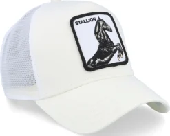 Stallion White/White Trucker - Goorin Bros.