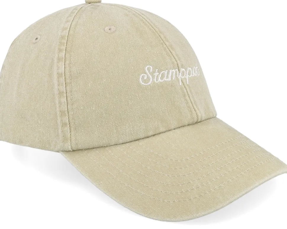 Stamppot Vintage Washed Khaki Dad Cap - Iconic