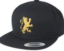 Standing Logo Black/Gold Snapback - Lions