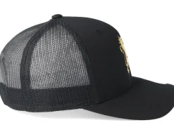 Standing Logo Black/Gold Trucker - Lions