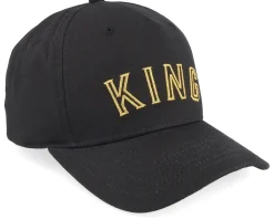 Staple Curved Peak Black Adjustable - King Apparel