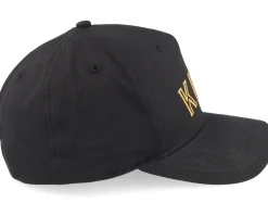 Staple Curved Peak Black Adjustable - King Apparel