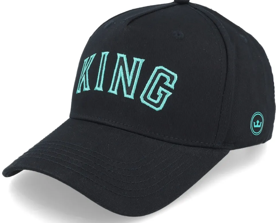 Staple Curved Peak Black Adjustable - King Apparel