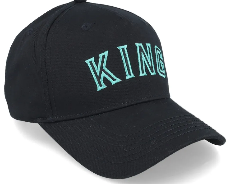 Staple Curved Peak Black Adjustable - King Apparel