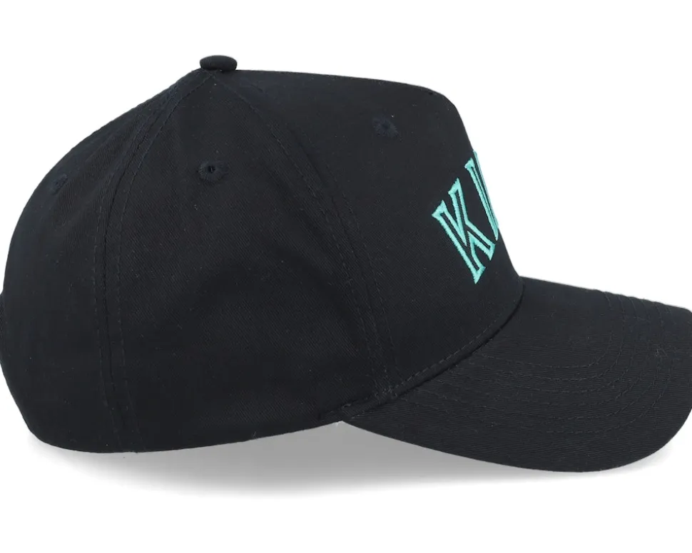 Staple Curved Peak Black Adjustable - King Apparel