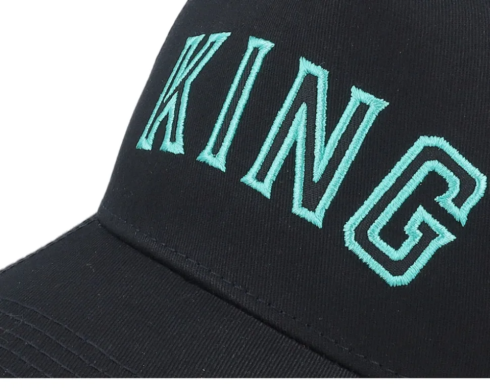 Staple Curved Peak Black Adjustable - King Apparel
