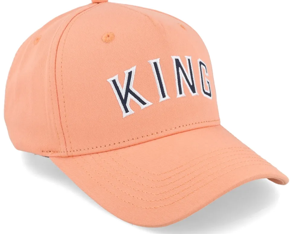 Staple Curved Peak Coral Adjustable - King Apparel
