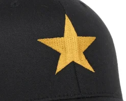Star Black/Gold Flexfit - Iconic