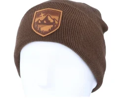 Starry Mountain Patch Brown/Chocolate Beanie - Wild Spirit