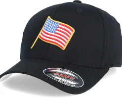 Stars And Stripes USA Black Flexfit - Iconic