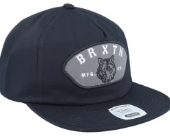 Station Np Black Snapback - Brixton