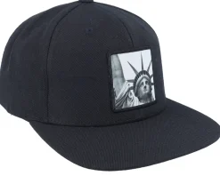 Statue Of Liberty Black Snapback - Public Domain