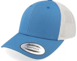 Steel Blue/Silver Trucker - Yupoong