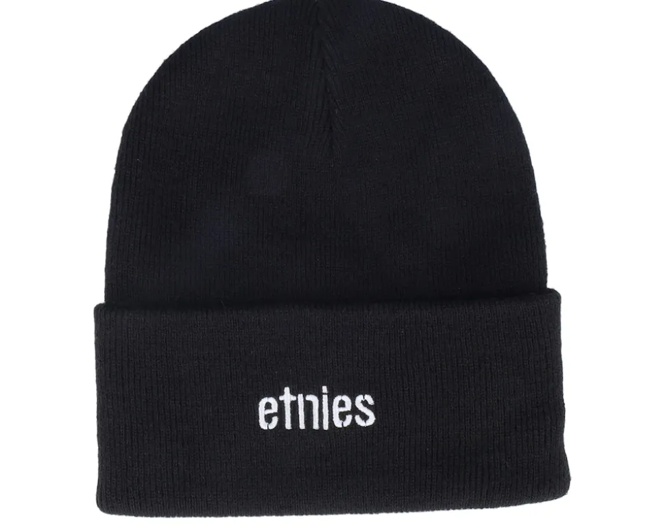 Stencil Beanie Black Cuff - Etnies